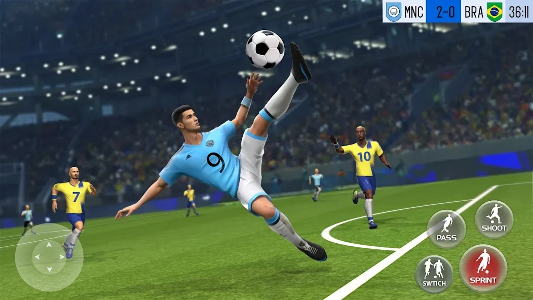 Play Football: Soccer Games — скачать мод: Безлимитные деньги и энергия — скриншот 1 Play Football: Soccer Games — скачать мод: Безлимитные деньги и энергия — скриншот 1