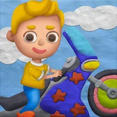 Vlad and Niki PlayDough Cars — скачать мод: Безлимитные монеты и все машины