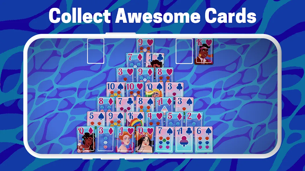 FLICK SOLITAIRE - Card Games MOD APK скачать на Андроид — Безлимитные монеты и подсказки — скриншот 4