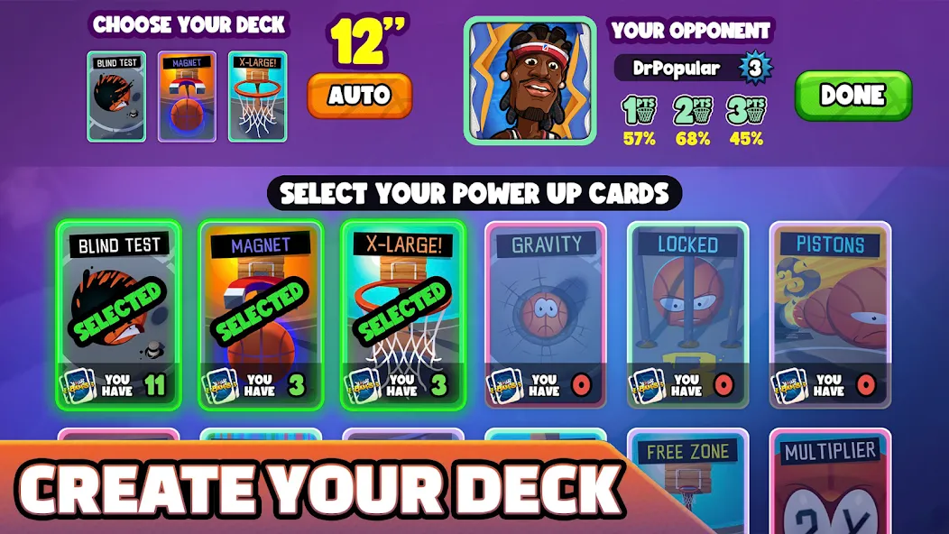 Your Balls: Basketball Game взломанный APK — Безлимитные деньги и открыты все уровни — скриншот 4