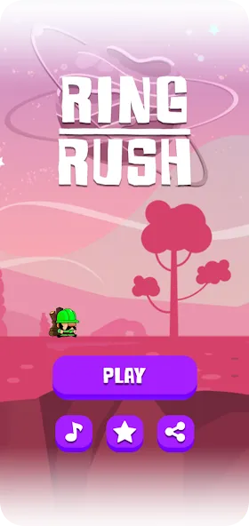 Ring Rush взлом APK — Безлимитные монеты и ускорение колец — скриншот 1