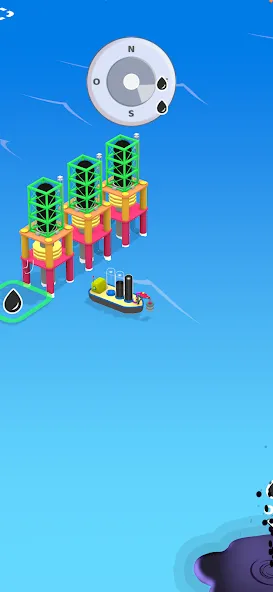 Скачать Oil Master: Sea Extraction бесплатно — Безлимитные деньги и нефть — скриншот 2
