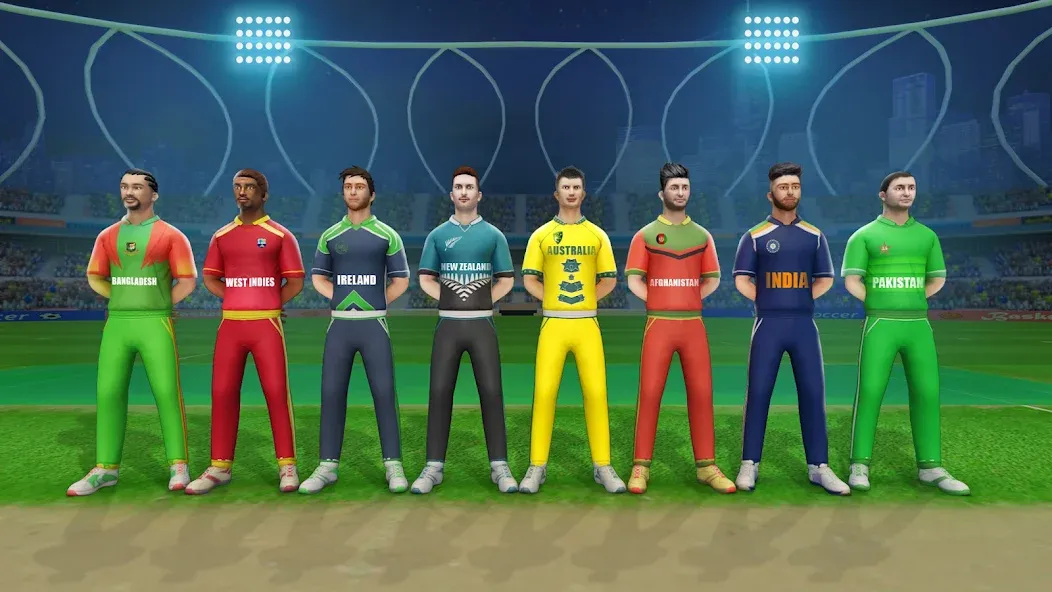 World Cricket Games :T20 Cup взлом на Андроид — Безлимитные деньги и ресурсы — скриншот 5