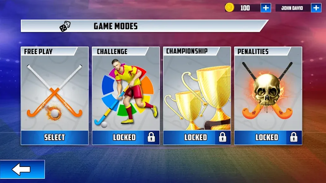 Скачать Field Hockey Game Mod APK — Безлимитные деньги и энергия — скриншот 5