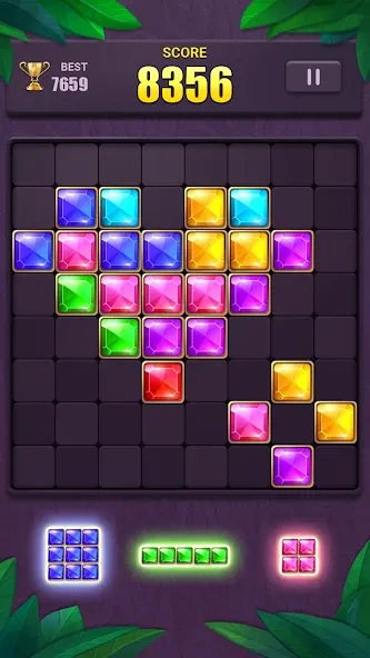 Block Puzzle: Jewel Blast Game — последняя версия с модом (Безлимитные подсказки и бонусы) — скриншот 1 Block Puzzle: Jewel Blast Game — последняя версия с модом (Безлимитные подсказки и бонусы) — скриншот 1
