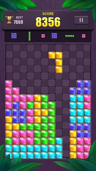 Block Puzzle: Jewel Blast Game — последняя версия с модом (Безлимитные подсказки и бонусы) — скриншот 4 Block Puzzle: Jewel Blast Game — последняя версия с модом (Безлимитные подсказки и бонусы) — скриншот 4