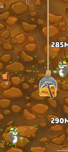 Magnet Miner MOD APK скачать на Андроид — Безлимитная энергия и мощный магнит — скриншот 4