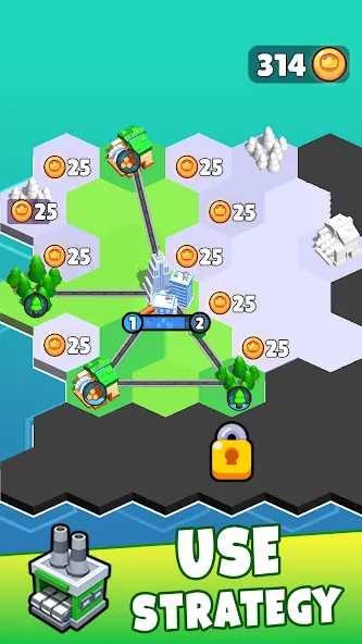States Builder: Trade Empire MOD APK скачать на Андроид — Безлимитные деньги и ресурсы — скриншот 2