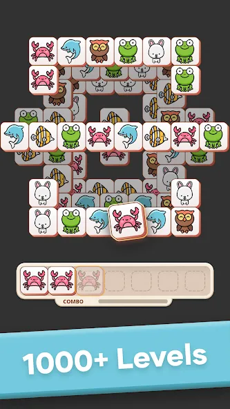 Match Animal мод на Андроид: Безлимитные подсказки и ходы — скриншот 1 Match Animal мод на Андроид: Безлимитные подсказки и ходы — скриншот 1