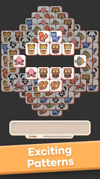 Match Animal мод на Андроид: Безлимитные подсказки и ходы — скриншот 2 Match Animal мод на Андроид: Безлимитные подсказки и ходы — скриншот 2