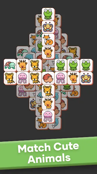 Match Animal мод на Андроид: Безлимитные подсказки и ходы — скриншот 4 Match Animal мод на Андроид: Безлимитные подсказки и ходы — скриншот 4