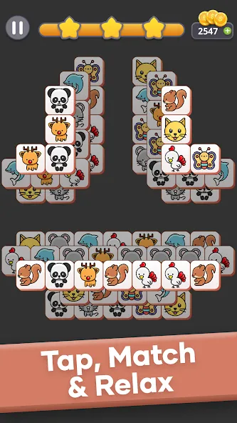 Match Animal мод на Андроид: Безлимитные подсказки и ходы — скриншот 5 Match Animal мод на Андроид: Безлимитные подсказки и ходы — скриншот 5