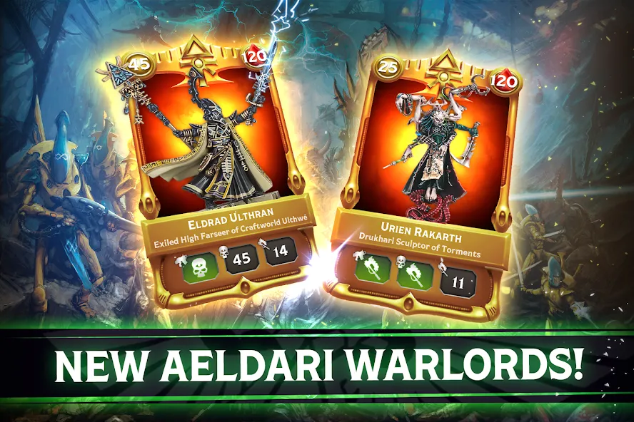 Скачать мод Warhammer Combat Cards - 40K — Безлимитные деньги и карты — скриншот 4