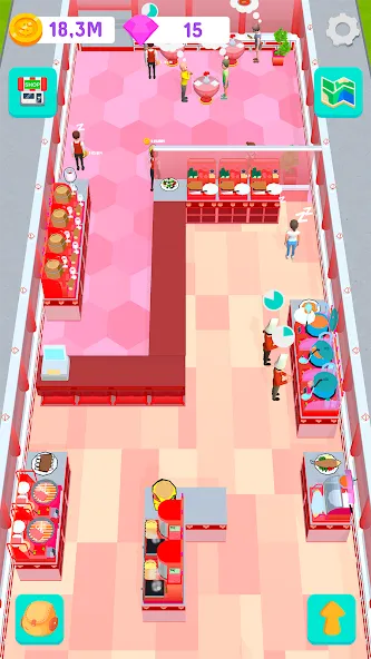 Chef Tycoon — последняя версия с модом (Безлимитные деньги и ресурсы) — скриншот 5