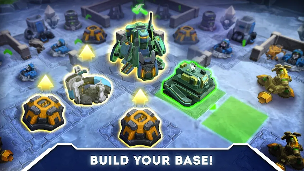 Galaxy Control: 3D strategy MOD APK скачать на Андроид — Безлимитные ресурсы и войска — скриншот 2