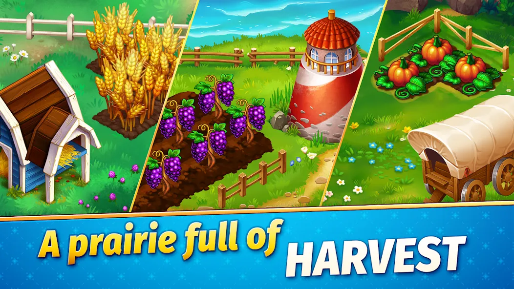 Solitaire Golden Prairies — взломанная версия, Безлимитные монеты и открыты все поля — скриншот 2 Solitaire Golden Prairies — взломанная версия, Безлимитные монеты и открыты все поля — скриншот 2