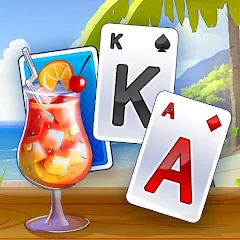 Solitaire Golden Prairies — взломанная версия, Безлимитные монеты и открыты все поля