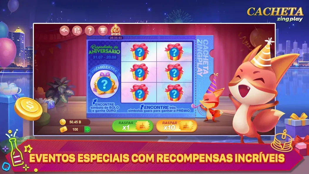 Скачать Cacheta - Pife - Jogo online Mod APK — Dinheiro ilimitado e cartas desbloqueadas — скриншот 3