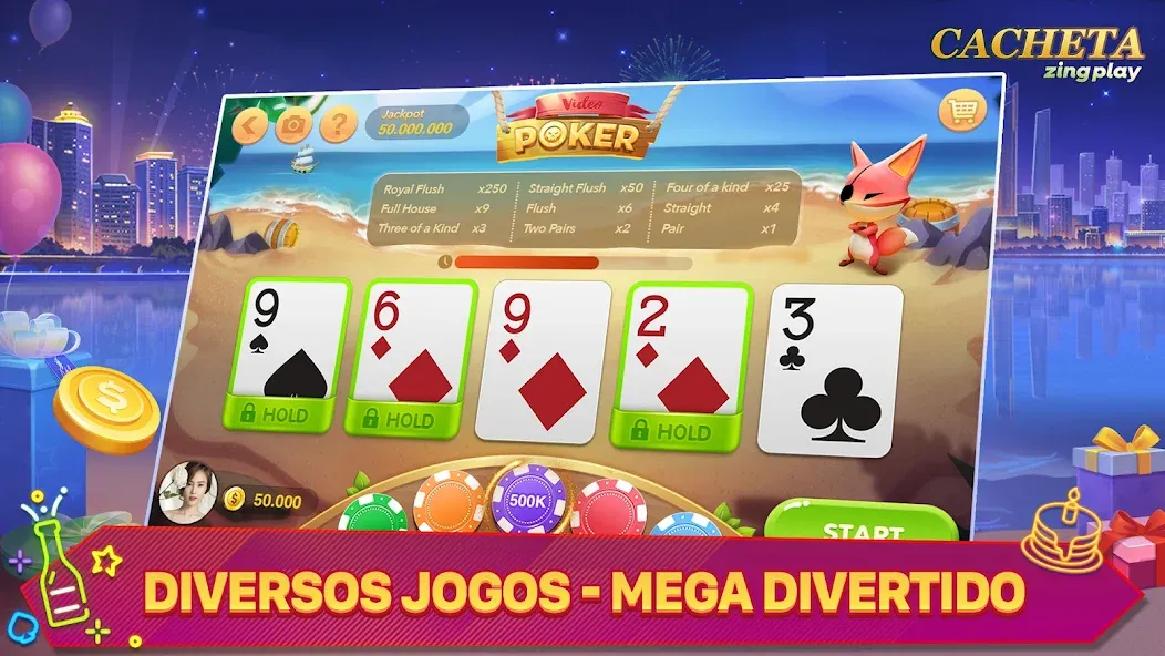 Скачать Cacheta - Pife - Jogo online Mod APK — Dinheiro ilimitado e cartas desbloqueadas — скриншот 5