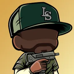 Скачать Merge Gangster Heist vs Police Mod APK — Безлимитные деньги и оружие