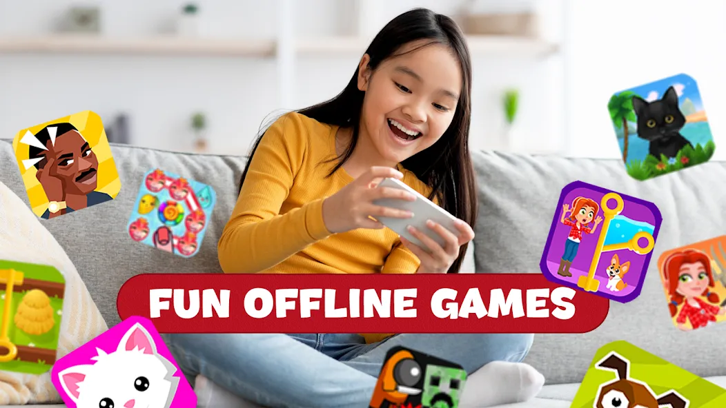 Offline Games: don't need wifi MOD APK скачать на Андроид — Без рекламы и всё разблокировано — скриншот 1 Offline Games: don't need wifi MOD APK скачать на Андроид — Без рекламы и всё разблокировано — скриншот 1