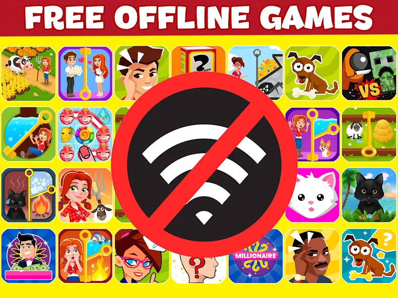 Offline Games: don't need wifi MOD APK скачать на Андроид — Без рекламы и всё разблокировано — скриншот 5 Offline Games: don't need wifi MOD APK скачать на Андроид — Без рекламы и всё разблокировано — скриншот 5
