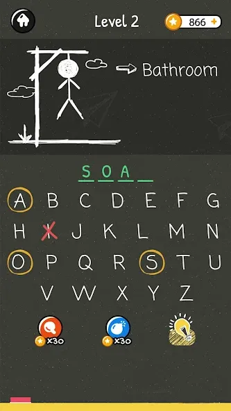 Скачать Hangman Words:Two Player Games мод — Без рекламы, все подсказки открыты — скриншот 3 Скачать Hangman Words:Two Player Games мод — Без рекламы, все подсказки открыты — скриншот 3