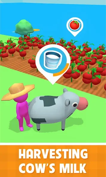 Мод Family Farm Land 3D — Много денег и ресурсов, скачать APK — скриншот 2