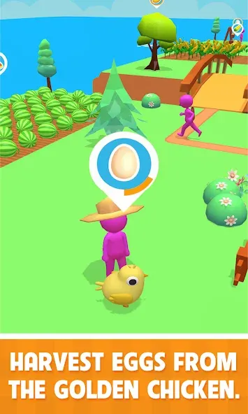 Мод Family Farm Land 3D — Много денег и ресурсов, скачать APK — скриншот 3