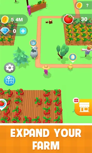 Мод Family Farm Land 3D — Много денег и ресурсов, скачать APK — скриншот 4