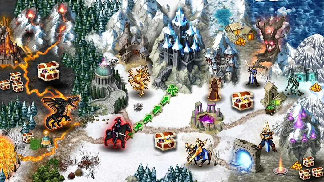 Magic War Legends MOD APK скачать на Андроид — Много золота и кристаллов — скриншот 2 Magic War Legends MOD APK скачать на Андроид — Много золота и кристаллов — скриншот 2