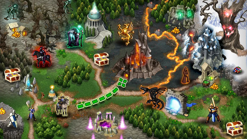 Magic World бесплатно на Андроид — мод: Безлимитные ресурсы и магические способности — скриншот 1
