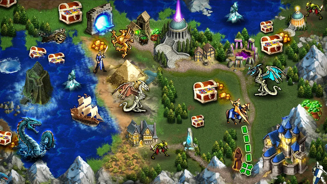 Magic World бесплатно на Андроид — мод: Безлимитные ресурсы и магические способности — скриншот 2