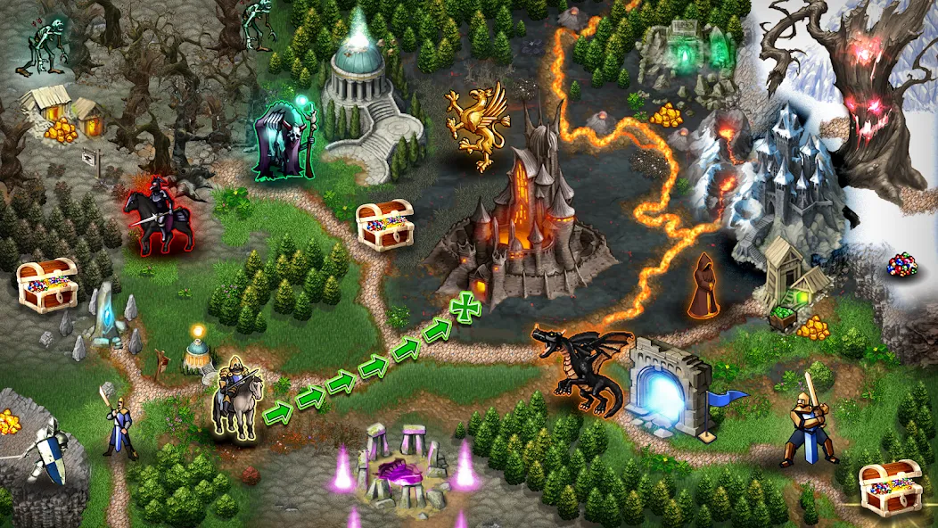 Magic World бесплатно на Андроид — мод: Безлимитные ресурсы и магические способности — скриншот 4