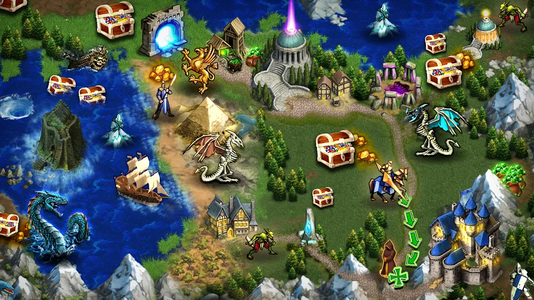 Magic World бесплатно на Андроид — мод: Безлимитные ресурсы и магические способности — скриншот 5