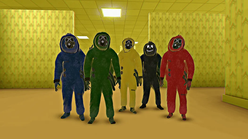 Hide in The Backrooms Nextbots — скачать мод: Новые уровни и быстрый бег — скриншот 2 Hide in The Backrooms Nextbots — скачать мод: Новые уровни и быстрый бег — скриншот 2