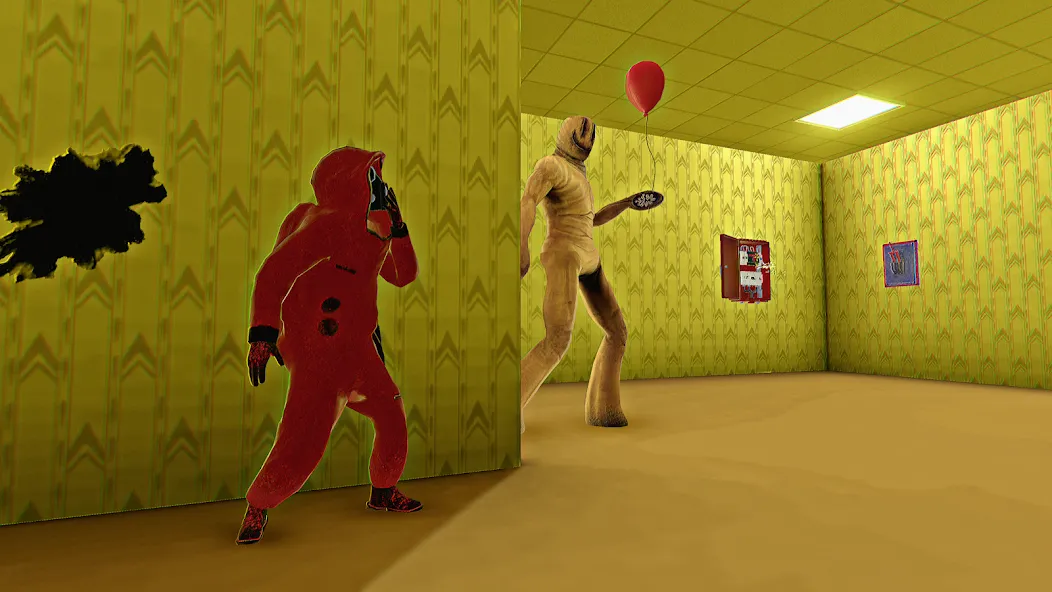 Hide in The Backrooms Nextbots — скачать мод: Новые уровни и быстрый бег — скриншот 3 Hide in The Backrooms Nextbots — скачать мод: Новые уровни и быстрый бег — скриншот 3