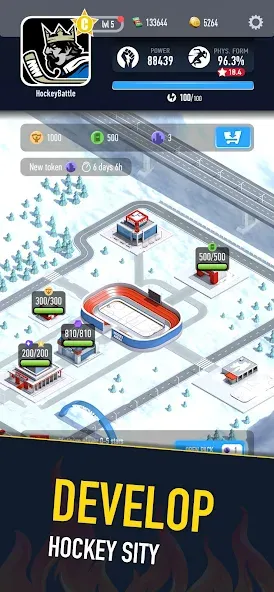 Скачать Hockey Battle 2 последней версии — Безлимитные деньги и усиленные игроки — скриншот 1 Скачать Hockey Battle 2 последней версии — Безлимитные деньги и усиленные игроки — скриншот 1