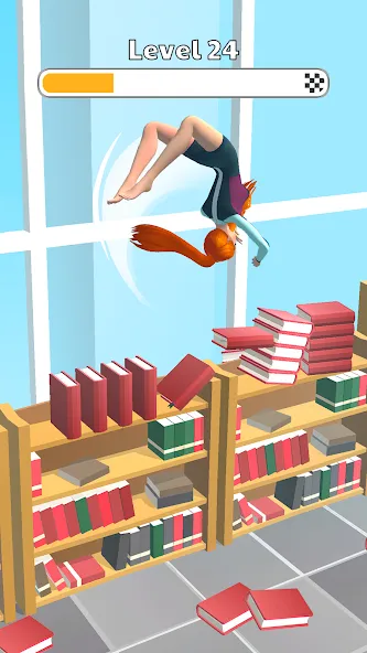 Human Flip: Jump Master Game бесплатно на Андроид — мод: Безлимитные монеты и суперпрыжок — скриншот 4