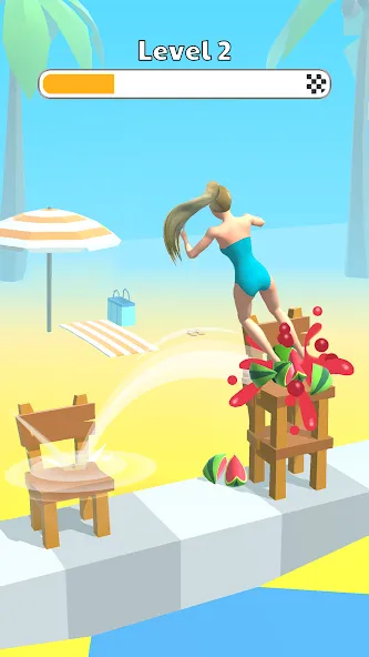 Human Flip: Jump Master Game бесплатно на Андроид — мод: Безлимитные монеты и суперпрыжок — скриншот 5