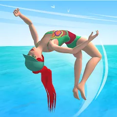 Human Flip: Jump Master Game бесплатно на Андроид — мод: Безлимитные монеты и суперпрыжок