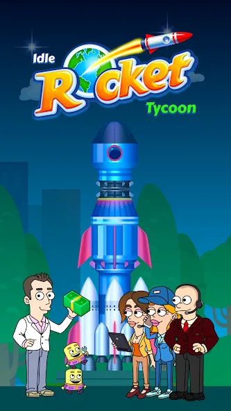 Idle Rocket Tycoon (Мод: Безлимитные деньги и ускоренная прокачка) — скачать на Андроид — скриншот 5 Idle Rocket Tycoon (Мод: Безлимитные деньги и ускоренная прокачка) — скачать на Андроид — скриншот 5
