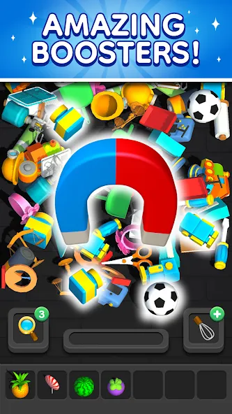 Скачать мод Match 3D - Tile Triple Puzzle — Без рекламы и много подсказок — скриншот 3 Скачать мод Match 3D - Tile Triple Puzzle — Без рекламы и много подсказок — скриншот 3