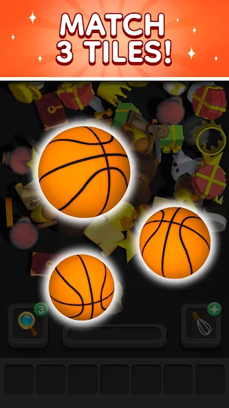 Скачать мод Match 3D - Tile Triple Puzzle — Без рекламы и много подсказок — скриншот 5 Скачать мод Match 3D - Tile Triple Puzzle — Без рекламы и много подсказок — скриншот 5