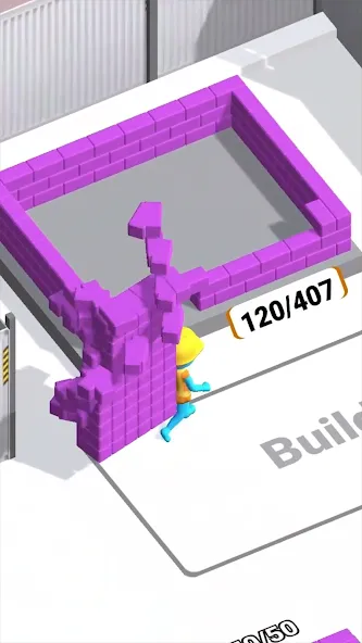 Скачать Pro Builder 3D последней версии — Безлимитные ресурсы и открыты все постройки — скриншот 1