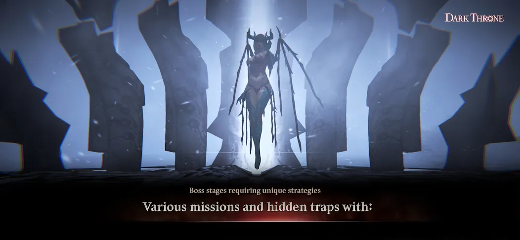 Dark Throne : The Queen Rises MOD APK: Безлимитные деньги и открытые герои — скриншот 1 Dark Throne : The Queen Rises MOD APK: Безлимитные деньги и открытые герои — скриншот 1