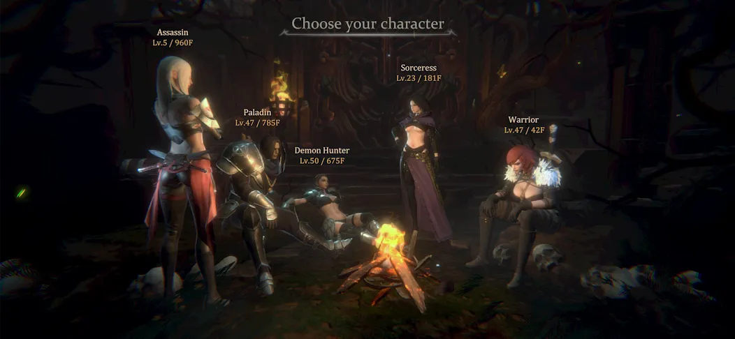 Dark Throne : The Queen Rises MOD APK: Безлимитные деньги и открытые герои — скриншот 5 Dark Throne : The Queen Rises MOD APK: Безлимитные деньги и открытые герои — скриншот 5