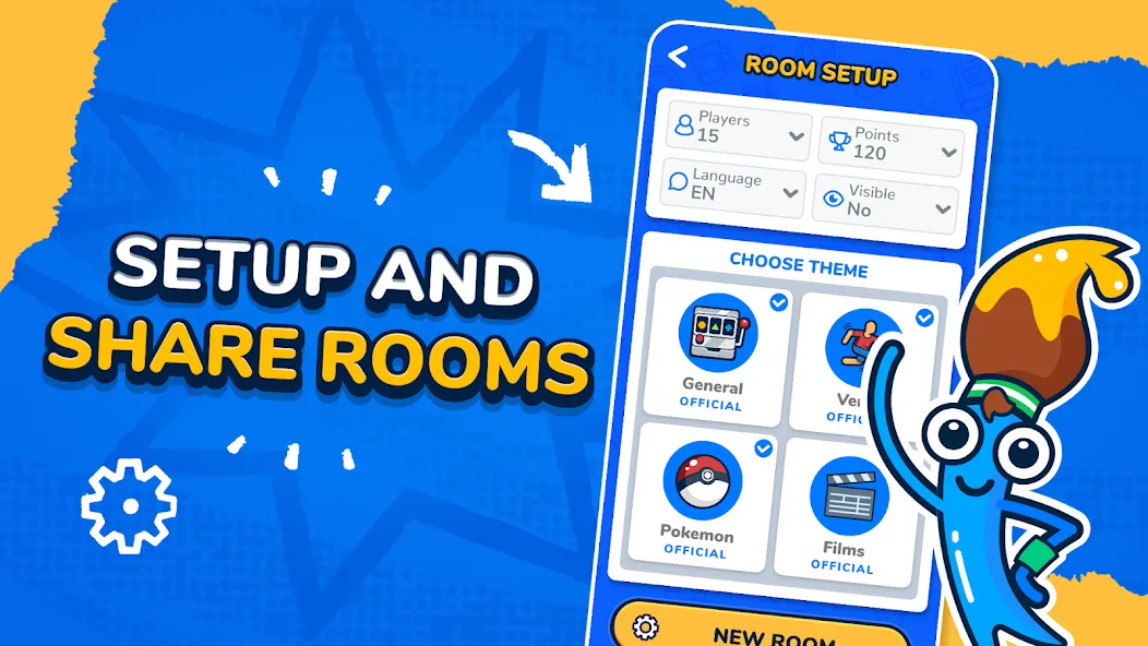 Скачать Gartic.io - Draw, Guess, WIN мод — Больше времени на рисование — скриншот 3