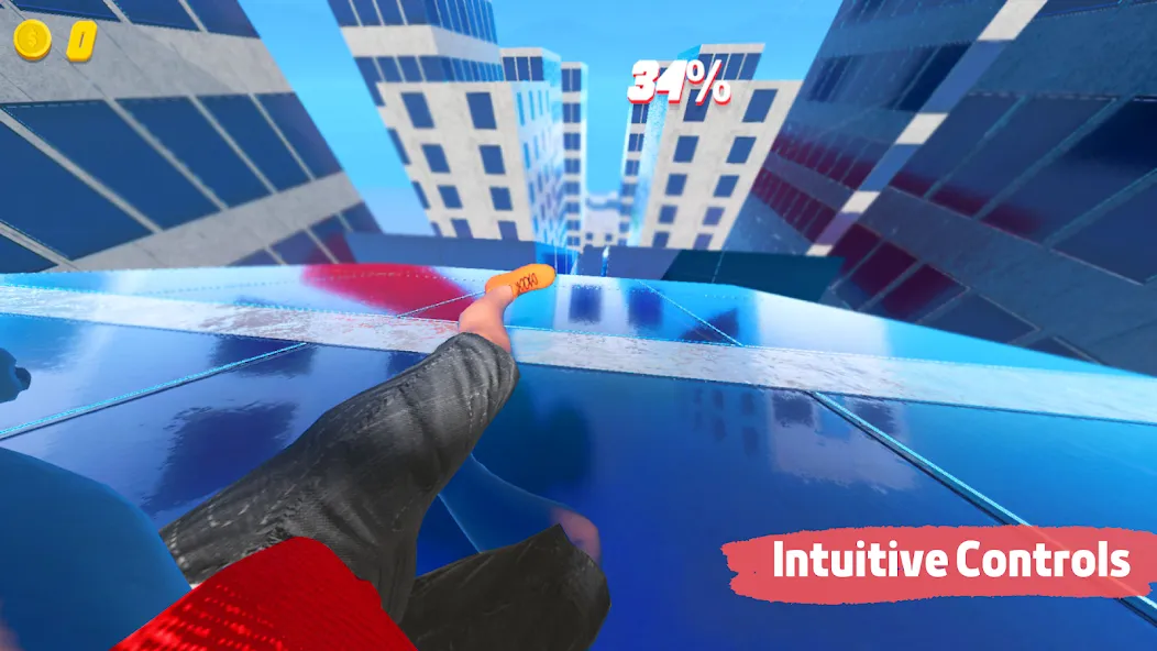 Rooftop Run мод на Андроид: Безлимитные деньги и энергия — скриншот 2 Rooftop Run мод на Андроид: Безлимитные деньги и энергия — скриншот 2