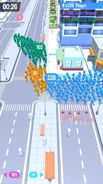 Скачать взлом Crowd City — Безлимитные монеты и быстрый рост толпы — скриншот 1 Скачать взлом Crowd City — Безлимитные монеты и быстрый рост толпы — скриншот 1